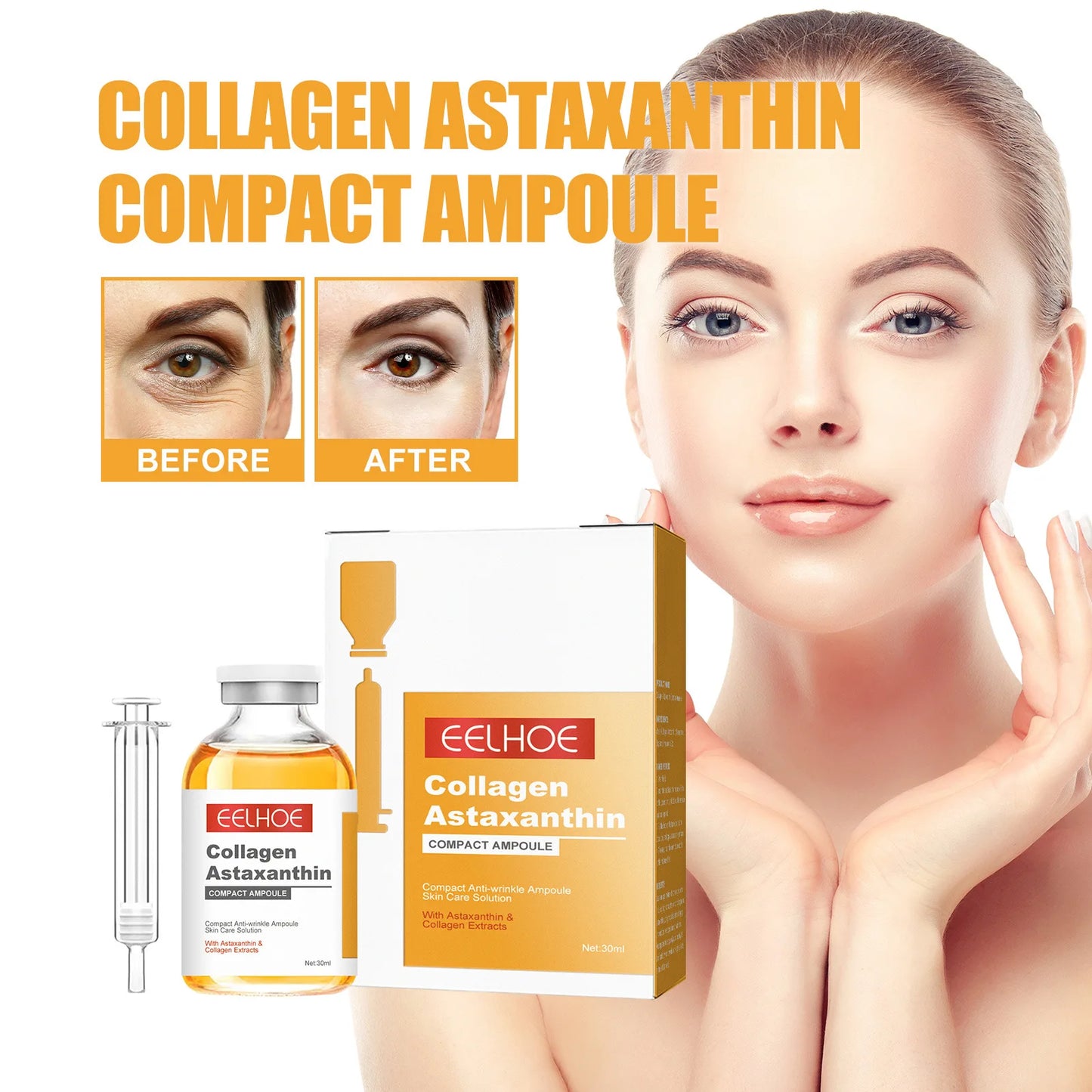 Elevate Your Beauty Routine: Try Our Collagen Astaxanthin Lifting Ampoule Today